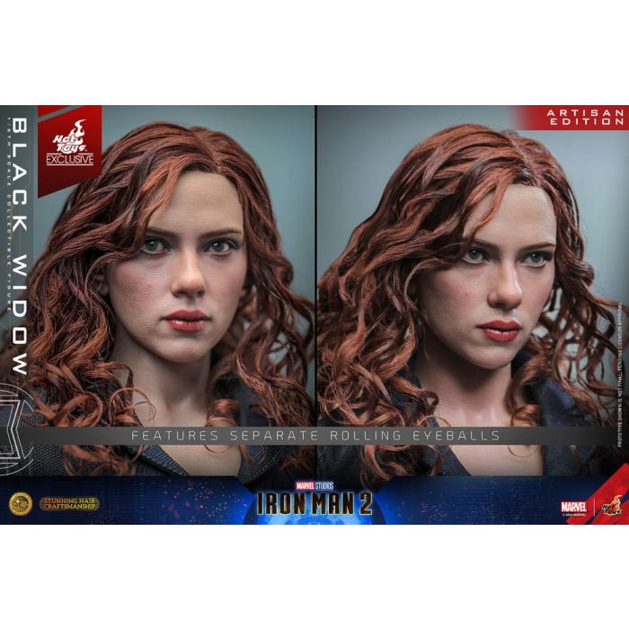 Black Widow Artisan Edition - Iron Man 2 - Hot Toys Exclusive 28 cm