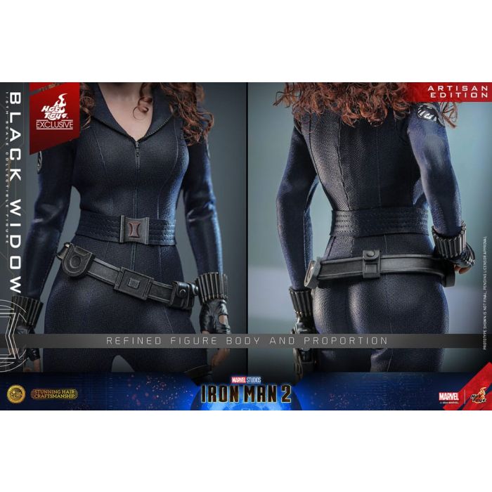 Black Widow Artisan Edition - Iron Man 2 - Hot Toys Exclusive 28 cm