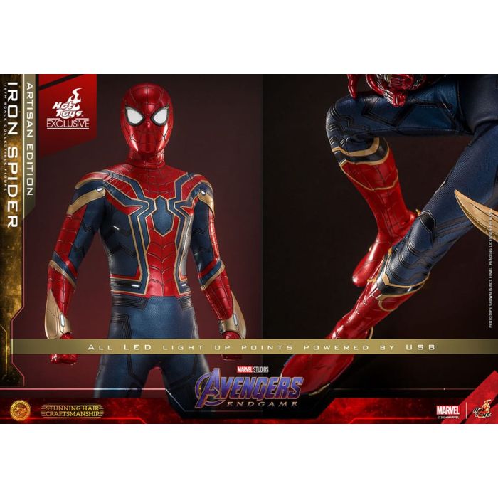 Avengers: Endgame Movie Masterpiece Action Figure 1/6 Iron Spider Artisan Edition 28 cm