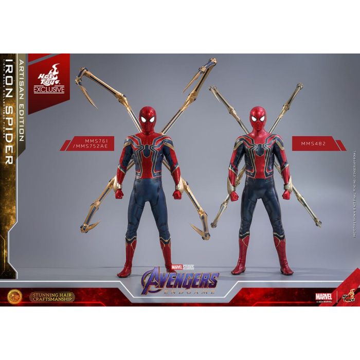 Avengers: Endgame Movie Masterpiece Action Figure 1/6 Iron Spider Artisan Edition 28 cm