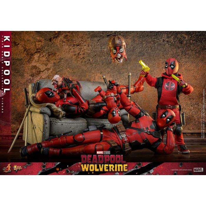 Deadpool & Wolverine Movie Masterpiece Action Figure 1/6 Kidpool 22 cm