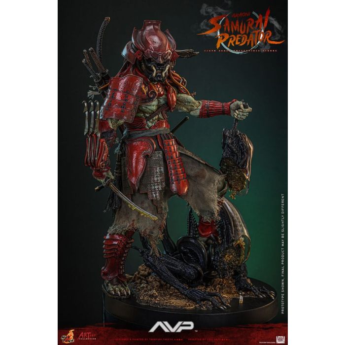 Alien vs. Predator Artist Collection Action Figure 1/6 Akaoni Samurai Predator 35 cm