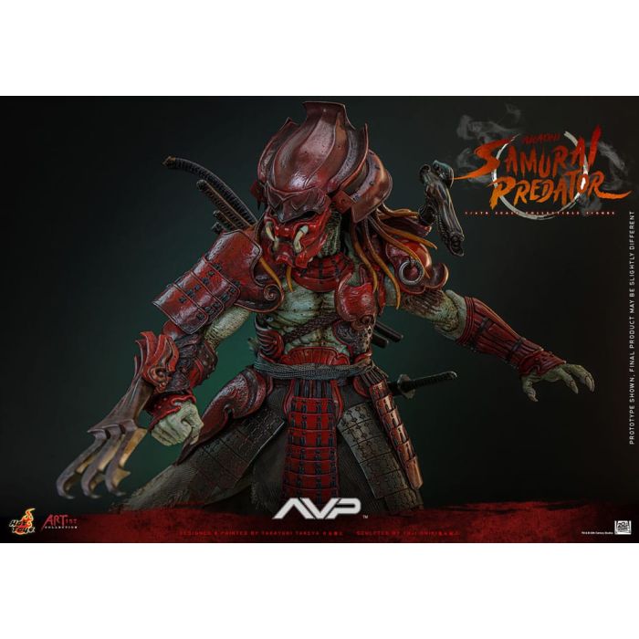 Alien vs. Predator Artist Collection Action Figure 1/6 Akaoni Samurai Predator 35 cm