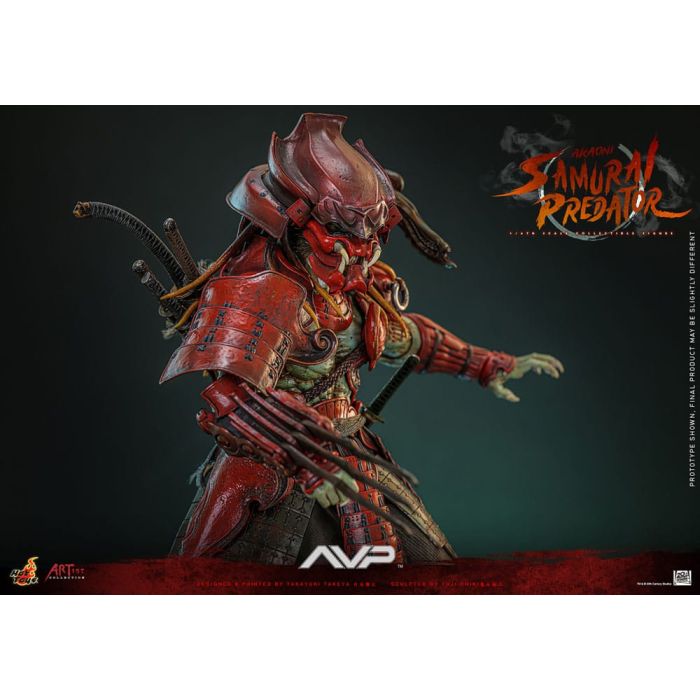 Alien vs. Predator Artist Collection Action Figure 1/6 Akaoni Samurai Predator 35 cm