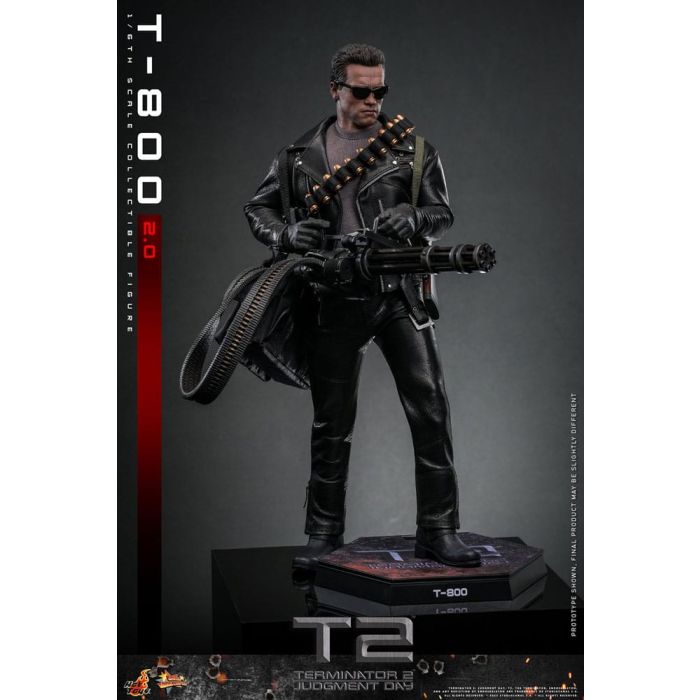 Terminator 2 Movie Masterpiece Action Figure 1/6 T-800 2.0 32 cm