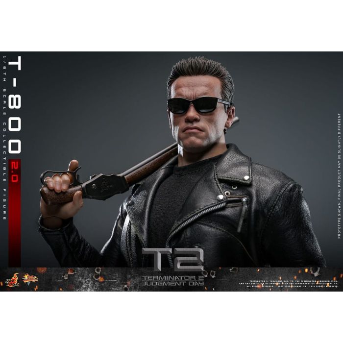 Terminator 2 Movie Masterpiece Action Figure 1/6 T-800 2.0 32 cm