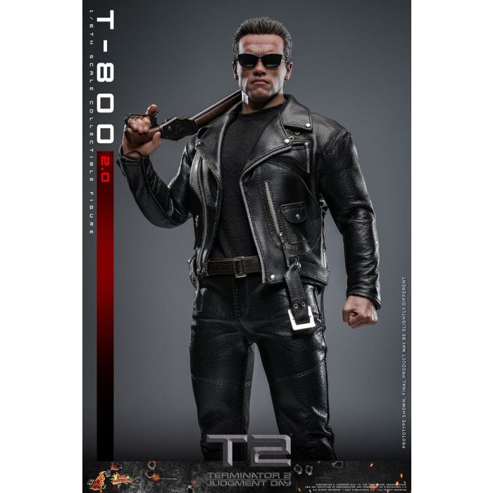 Terminator 2 Movie Masterpiece Action Figure 1/6 T-800 2.0 32 cm