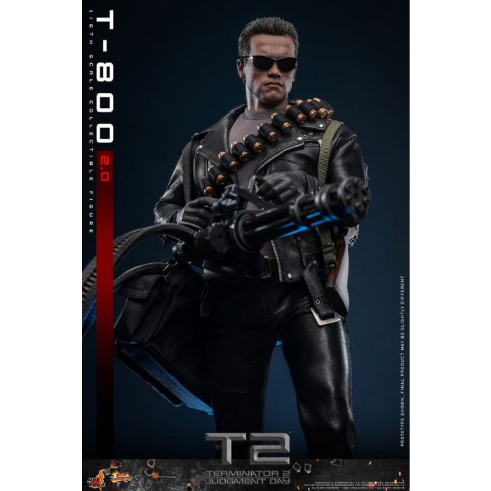 Terminator 2 Movie Masterpiece Action Figure 1/6 T-800 2.0 32 cm