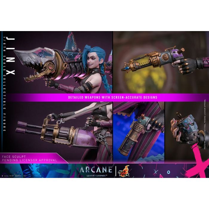 Jinx 1:6 Scale Figure - Hot Toys - Arcane