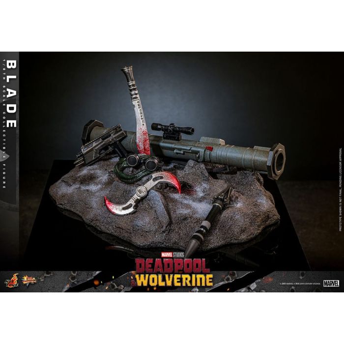 Deadpool & Wolverine Movie Masterpiece Action Figure 1/6 Blade 30 cm