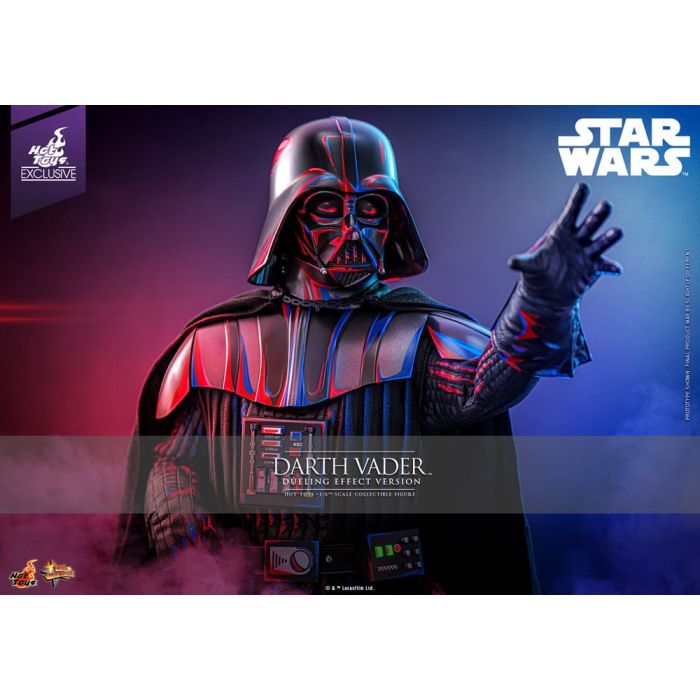 Star Wars Movie Masterpiece Action Figure 1/6 Darth Vader (Dueling Effect Version) Hot Toys Exclusive 35 cm