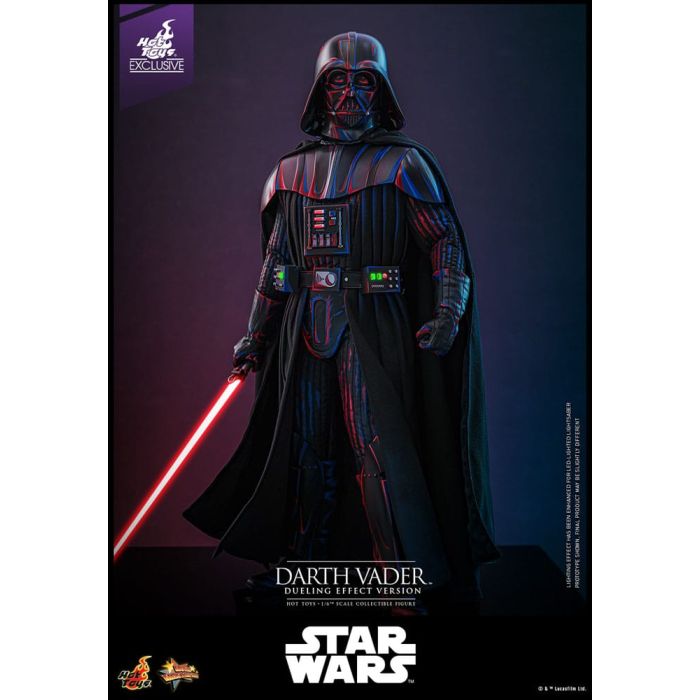 Star Wars Movie Masterpiece Action Figure 1/6 Darth Vader (Dueling Effect Version) Hot Toys Exclusive 35 cm