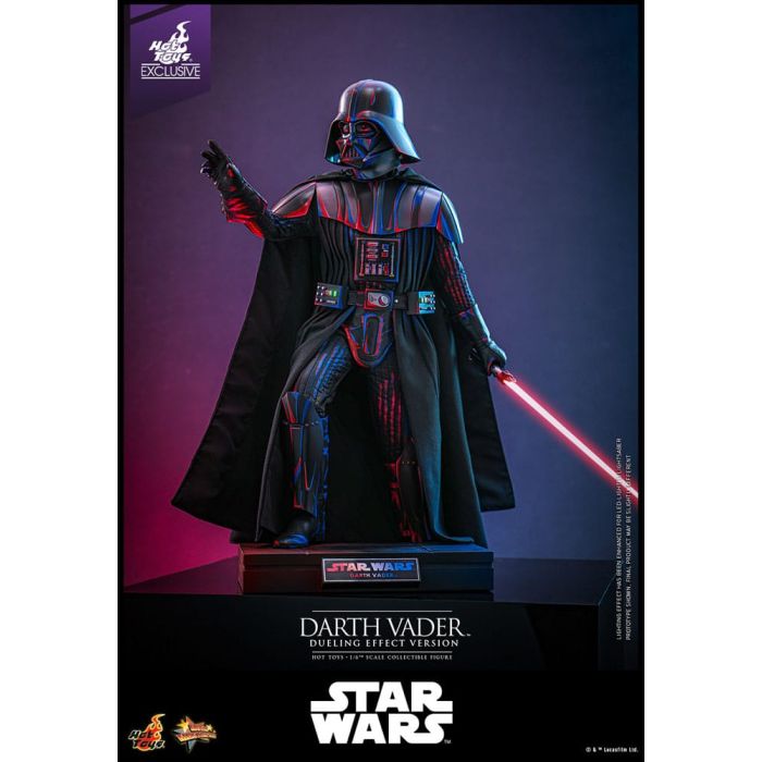 Star Wars Movie Masterpiece Action Figure 1/6 Darth Vader (Dueling Effect Version) Hot Toys Exclusive 35 cm