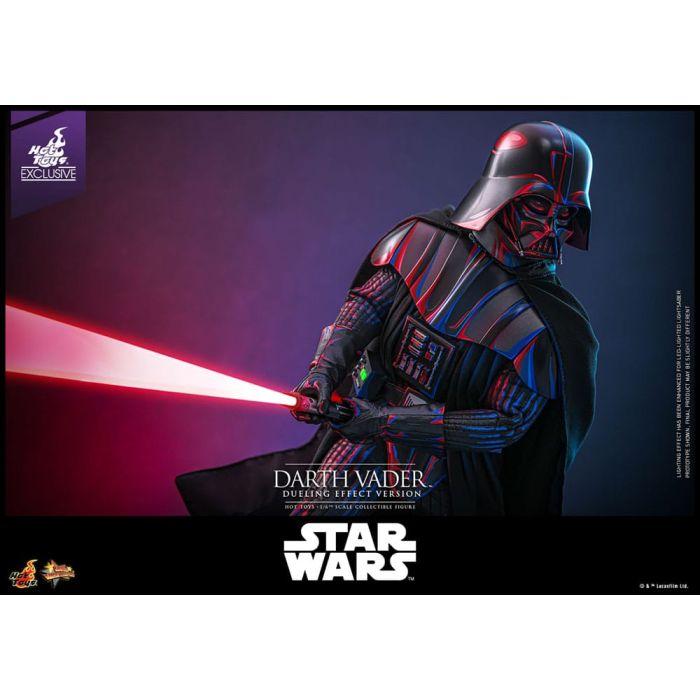 Star Wars Movie Masterpiece Action Figure 1/6 Darth Vader (Dueling Effect Version) Hot Toys Exclusive 35 cm