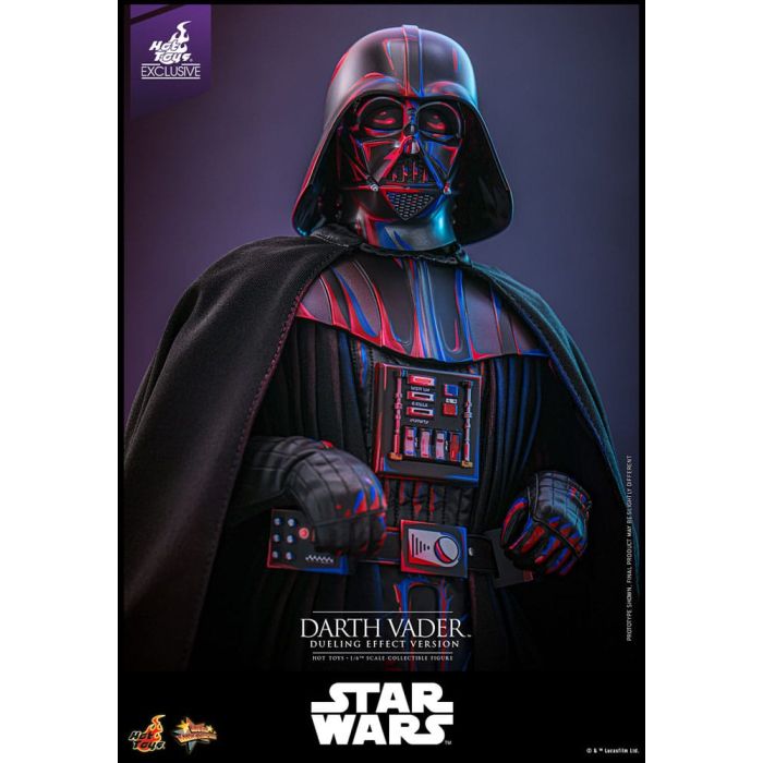 Star Wars Movie Masterpiece Action Figure 1/6 Darth Vader (Dueling Effect Version) Hot Toys Exclusive 35 cm