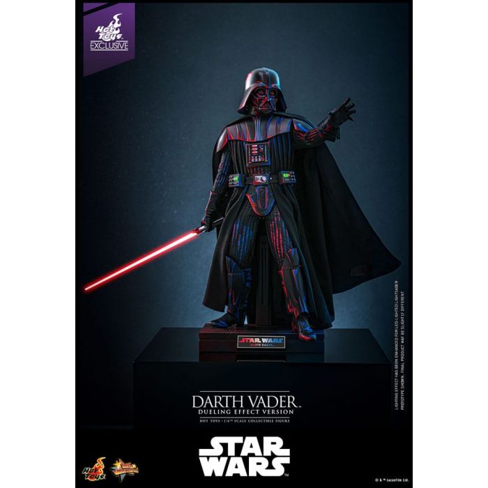 Star Wars Movie Masterpiece Action Figure 1/6 Darth Vader (Dueling Effect Version) Hot Toys Exclusive 35 cm