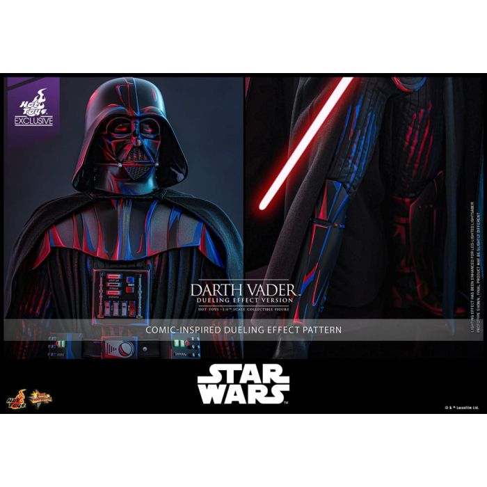 Star Wars Movie Masterpiece Action Figure 1/6 Darth Vader (Dueling Effect Version) Hot Toys Exclusive 35 cm