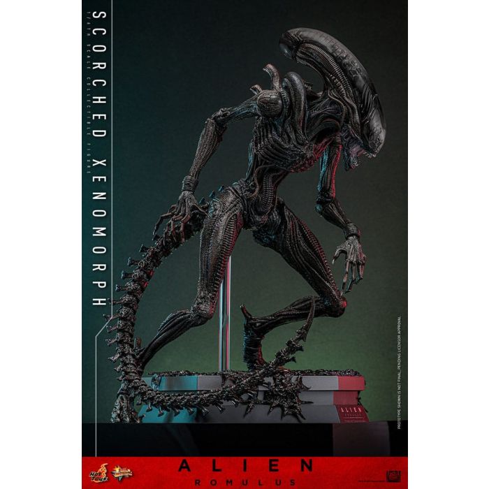 Alien: Romulus Movie Masterpiece Action Figure 1/6 Scorched Xenomorph 44 cm