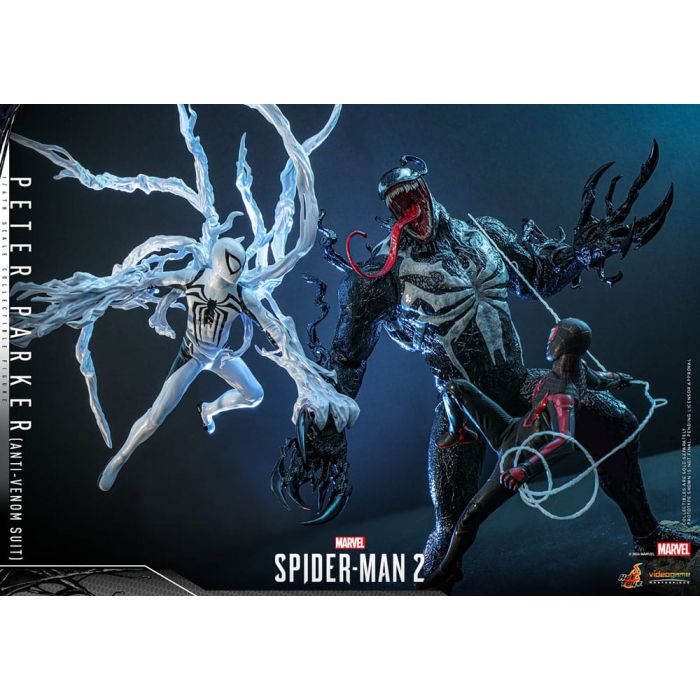 Spider-Man 2 Video Game Masterpiece Action Figure 1/6 Peter Parker (Anti-Venom Suit) 30 cm
