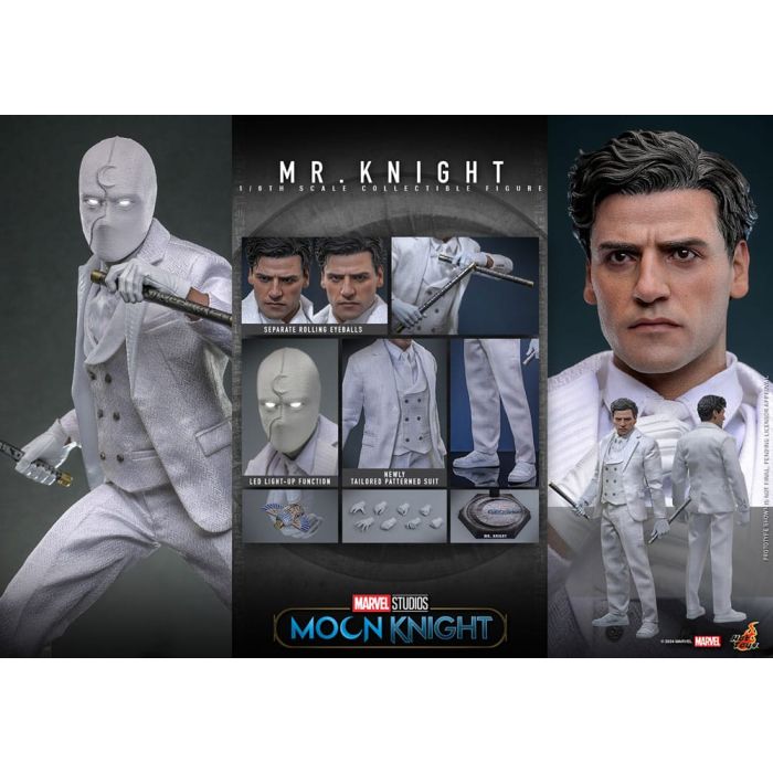 Moon Knight Action Figure 1/6 Mr. Knight 29 cm