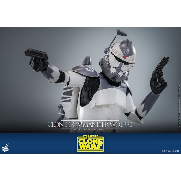 Star Wars: The Clone Wars Action Figure 1/6 Clone Commander Wolffe 30 cm