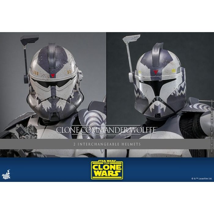 Star Wars: The Clone Wars Action Figure 1/6 Clone Commander Wolffe 30 cm