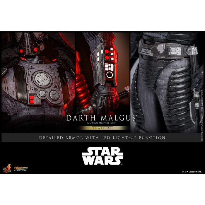 Star Wars Legends Videogame Masterpiece Action Figure 1/6 Darth Malgus 34 cm