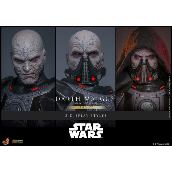 Star Wars Legends Videogame Masterpiece Action Figure 1/6 Darth Malgus 34 cm