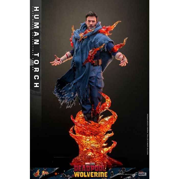 Deadpool & Wolverine Movie Masterpiece Action Figure 1/6 Human Torch 31 cm