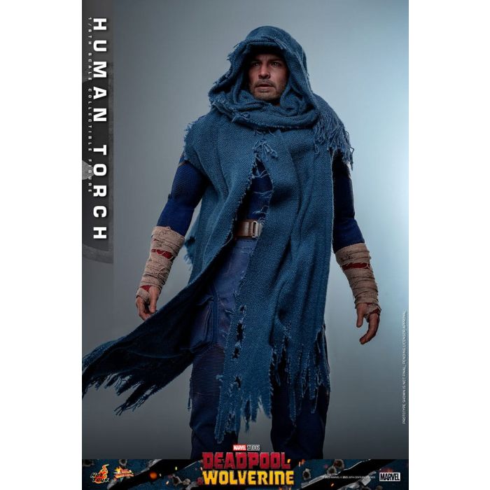 Deadpool & Wolverine Movie Masterpiece Action Figure 1/6 Human Torch 31 cm