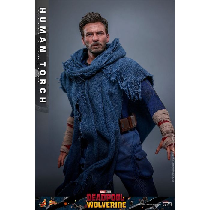 Deadpool & Wolverine Movie Masterpiece Action Figure 1/6 Human Torch 31 cm