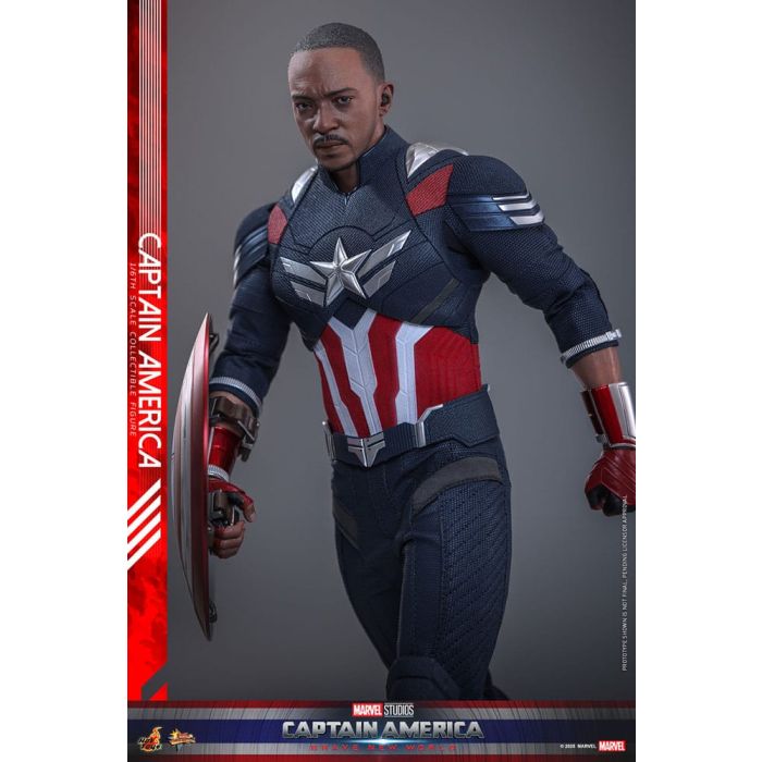 Captain America: Brave New World Movie Masterpiece Action Figure 1/6 Captain America 30 cm