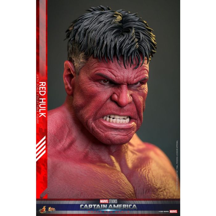 Captain America: Brave New World Movie Masterpiece Action Figure 1/6 Red Hulk 47 cm