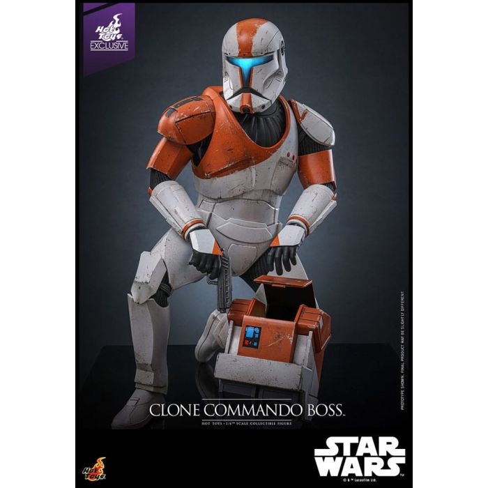 Star Wars: The Clone Wars Action Figure 1/6 Clone Commando Boss Hot Toys Exclusive 30 cm
