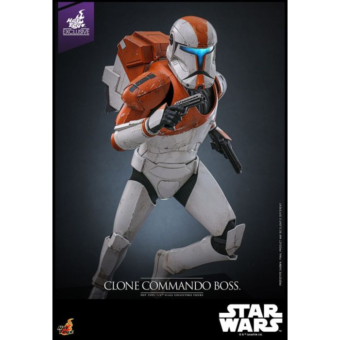 Star Wars: The Clone Wars Action Figure 1/6 Clone Commando Boss Hot Toys Exclusive 30 cm