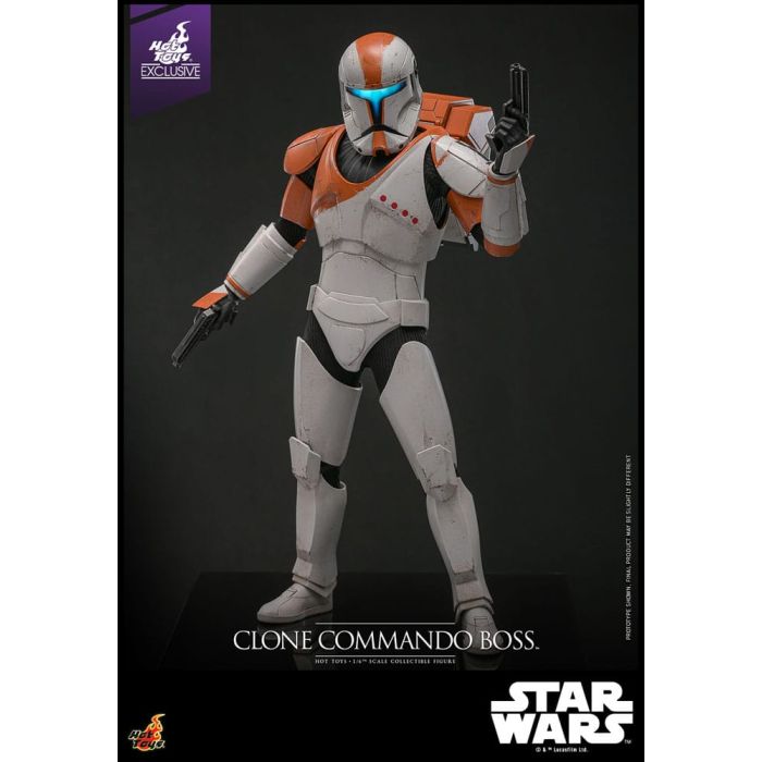 Star Wars: The Clone Wars Action Figure 1/6 Clone Commando Boss Hot Toys Exclusive 30 cm