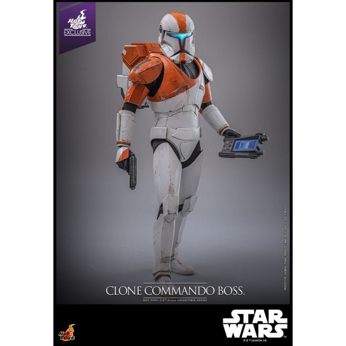 Star Wars: The Clone Wars Action Figure 1/6 Clone Commando Boss Hot Toys Exclusive 30 cm