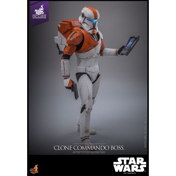 Star Wars: The Clone Wars Action Figure 1/6 Clone Commando Boss Hot Toys Exclusive 30 cm