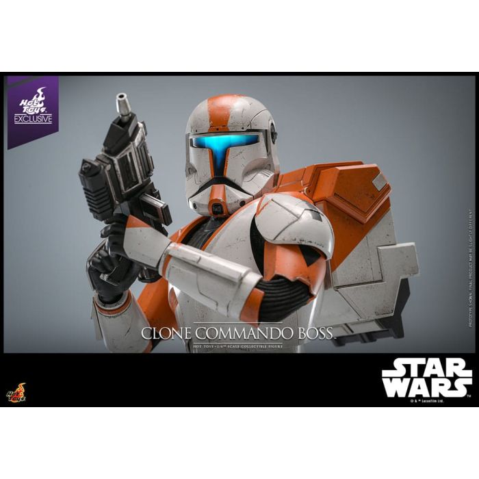 Star Wars: The Clone Wars Action Figure 1/6 Clone Commando Boss Hot Toys Exclusive 30 cm
