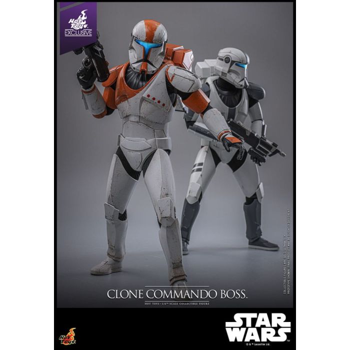 Star Wars: The Clone Wars Action Figure 1/6 Clone Commando Boss Hot Toys Exclusive 30 cm