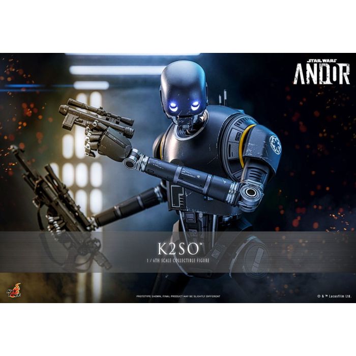 Star Wars: Andor Action Figure 1/6 K-2SO 36 cm