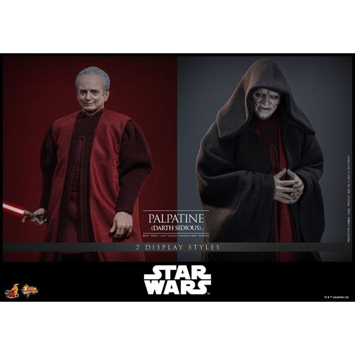 Star Wars: Episode III - Revenge of the Sith Action Figure 1/6 Palpatine (Darth Sidious) 29 cm