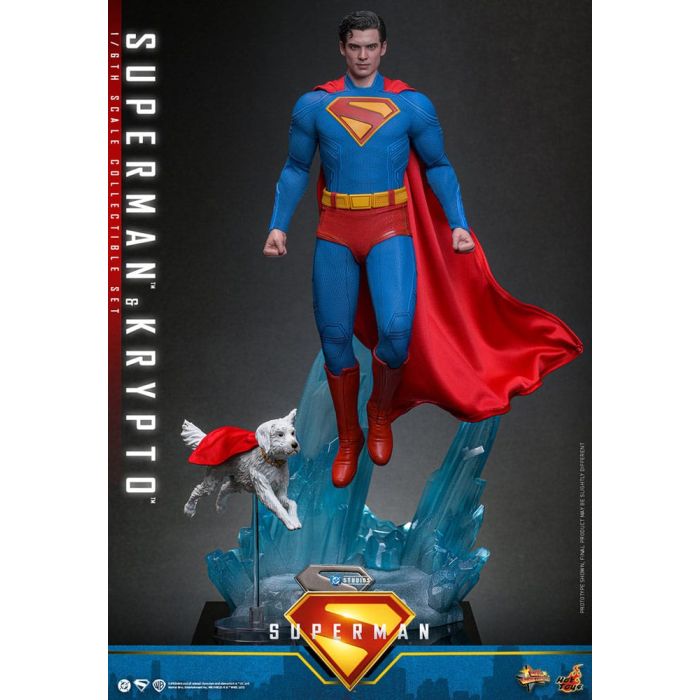Superman (2025) Movie Masterpiece Action Figure 1/6 Superman & Krypto 33 cm