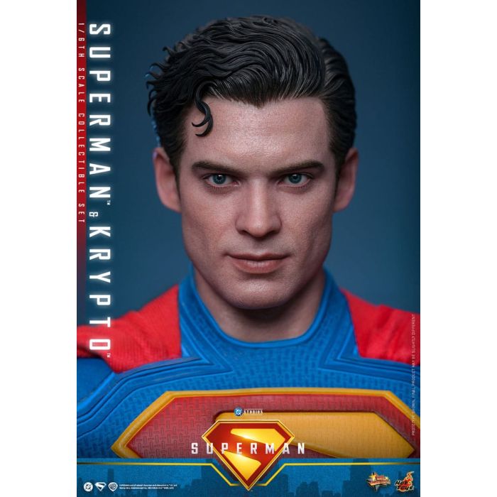 Superman (2025) Movie Masterpiece Action Figure 1/6 Superman & Krypto 33 cm