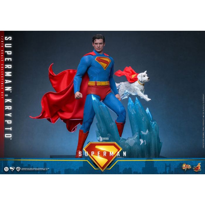Superman (2025) Movie Masterpiece Action Figure 1/6 Superman & Krypto 33 cm