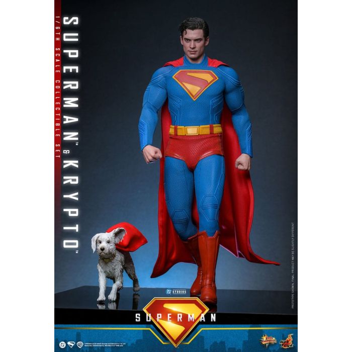 Superman (2025) Movie Masterpiece Action Figure 1/6 Superman & Krypto 33 cm