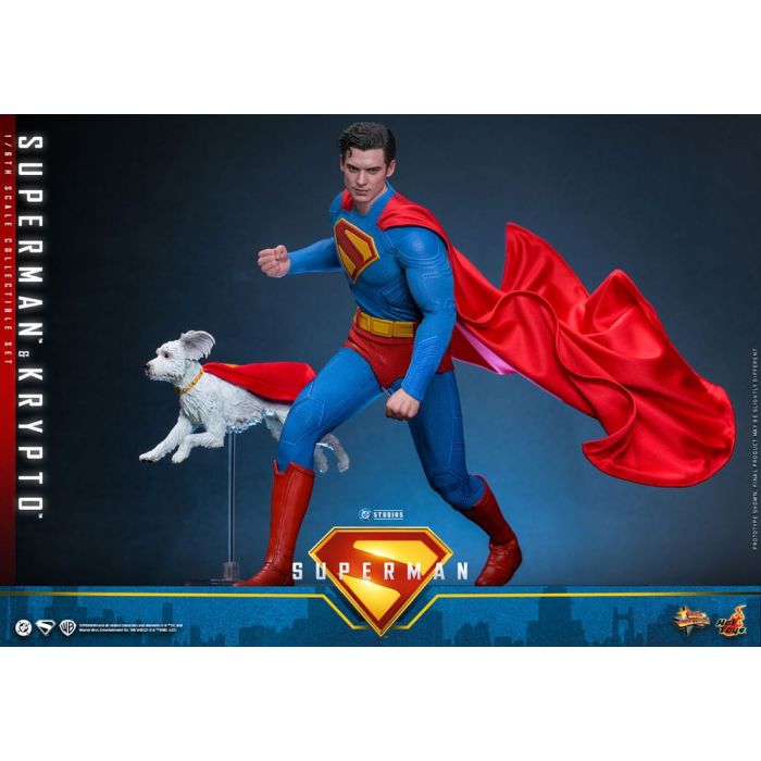 Superman (2025) Movie Masterpiece Action Figure 1/6 Superman & Krypto 33 cm