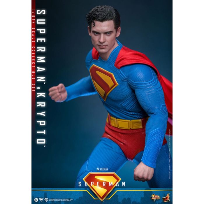 Superman (2025) Movie Masterpiece Action Figure 1/6 Superman & Krypto 33 cm