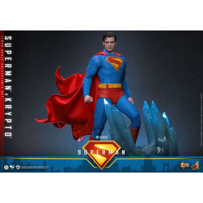 Superman (2025) Movie Masterpiece Action Figure 1/6 Superman & Krypto 33 cm