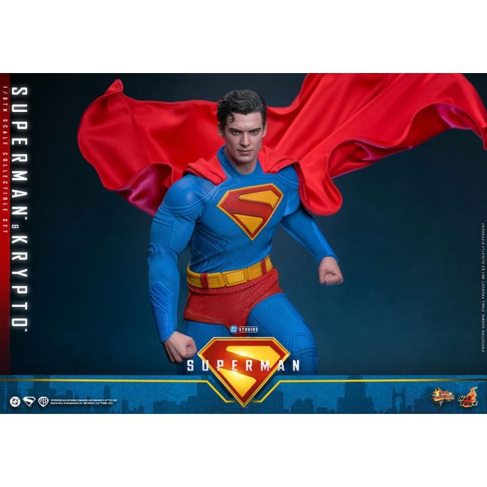 Superman (2025) Movie Masterpiece Action Figure 1/6 Superman & Krypto 33 cm
